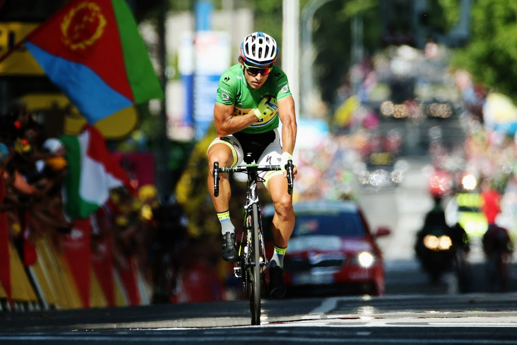 Slovakia's Peter Sagan came second for the fifth time at the 2015 Tour de France