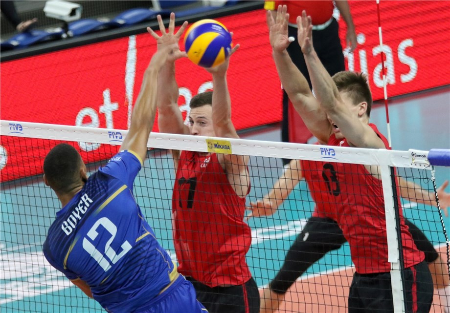 France bounce back from Italy defeat with victory over Canada at FIVB World League