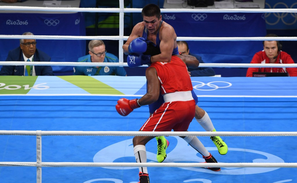 Arlen Lopez added the AMBC American Confederation title to his Olympic gold on a dominant day for Cuba ©Getty Images