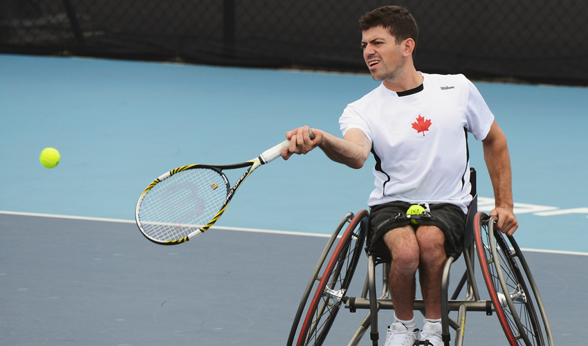 London 2012 Paralympian Joel Dembe will be hoping for more success at Toronto 2015 ©CPC