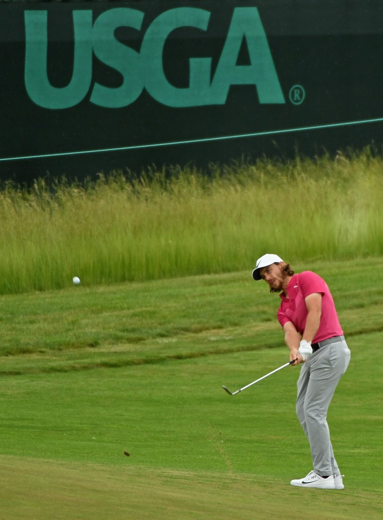 England's Tommy Fleetwood is in a three-way tie for second on 11-under ©Getty Images