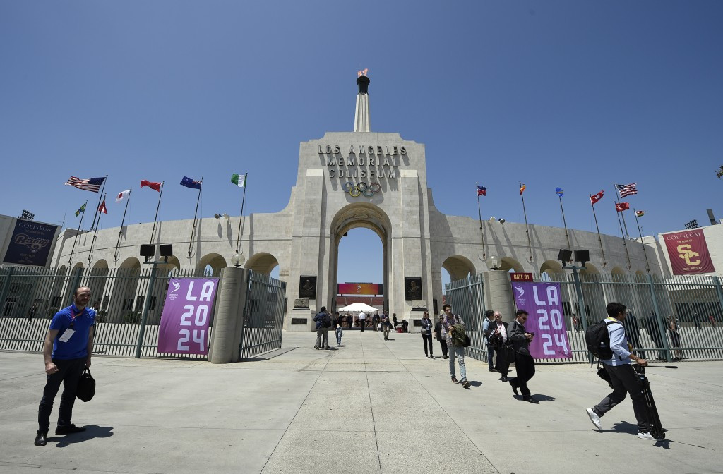 Los Angeles is seeking to host the Olympic Games for a third time ©Getty Images