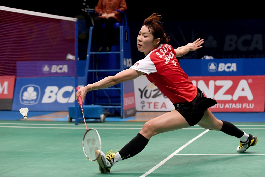 Japan's Sayaka Sato shocked fifth seed Sung Ji-hyun of South Korea to seal the women's singles title ©Getty Images