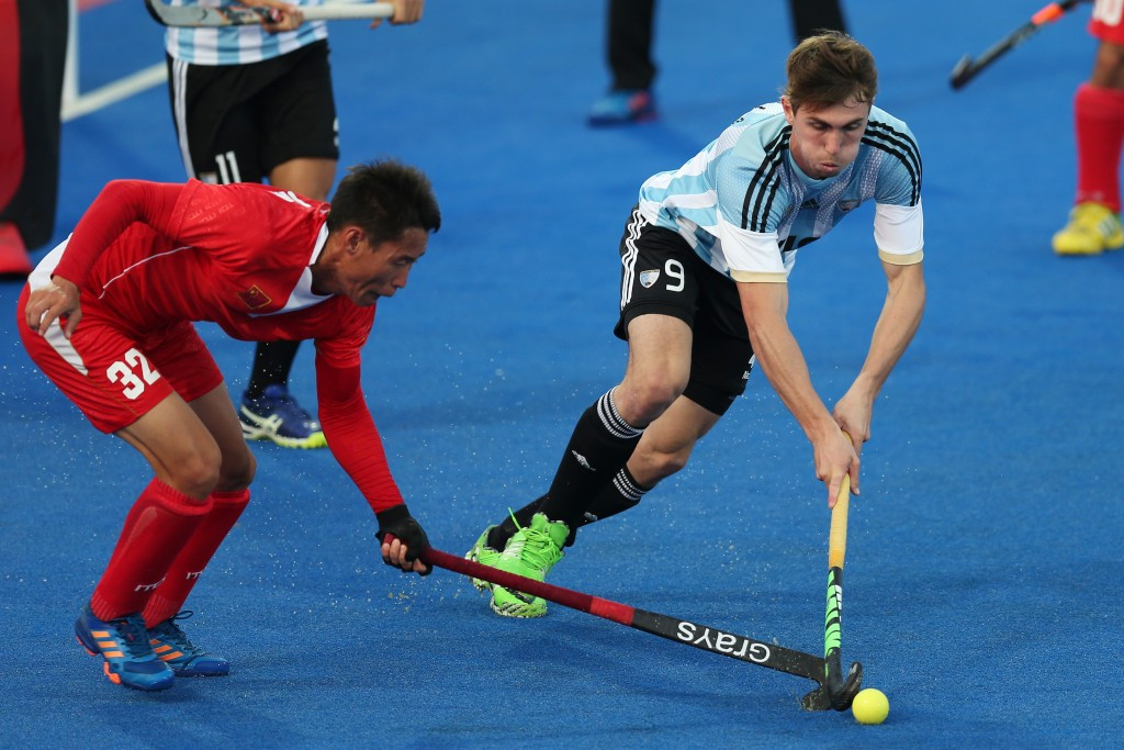 Olympic champions Argentina surged to the summit of Pool A as they thrashed China ©Getty Images
