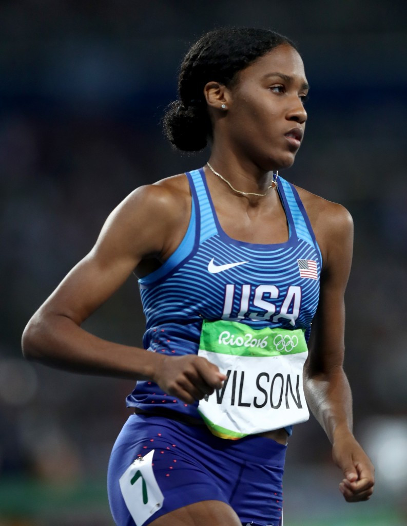 The zeranol in Ajee Wilson’s sample appeared to come from meat she had eaten ©Getty Images