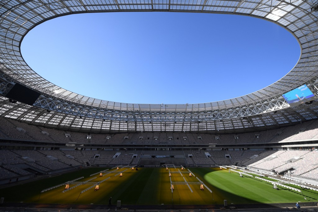 There are 23 bases on offer in and around Moscow, due to host the World Cup final at the Luzhniki Stadium ©Getty Images