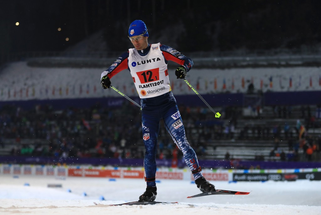 Bryan Fletcher was the leading American in Nordic Combined last season ©Getty Images