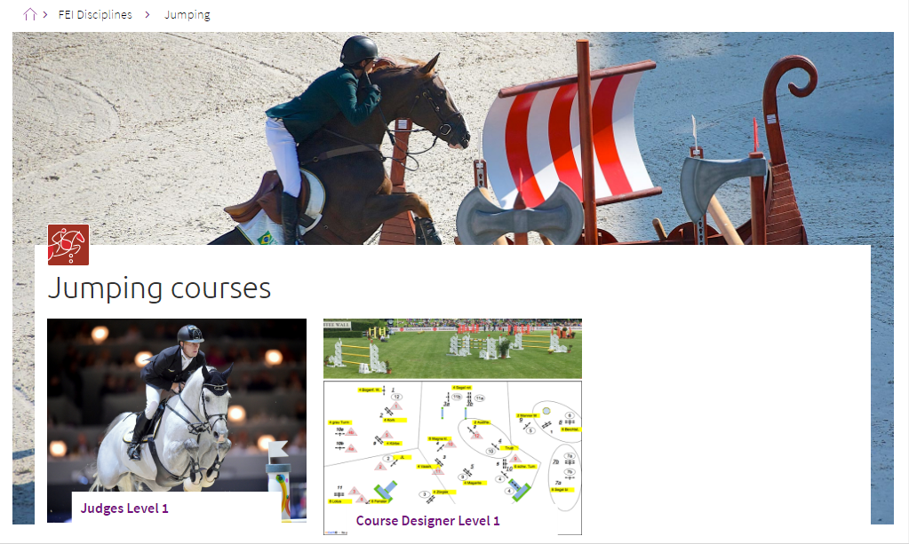 The platform is designed to give the equestrian community an 