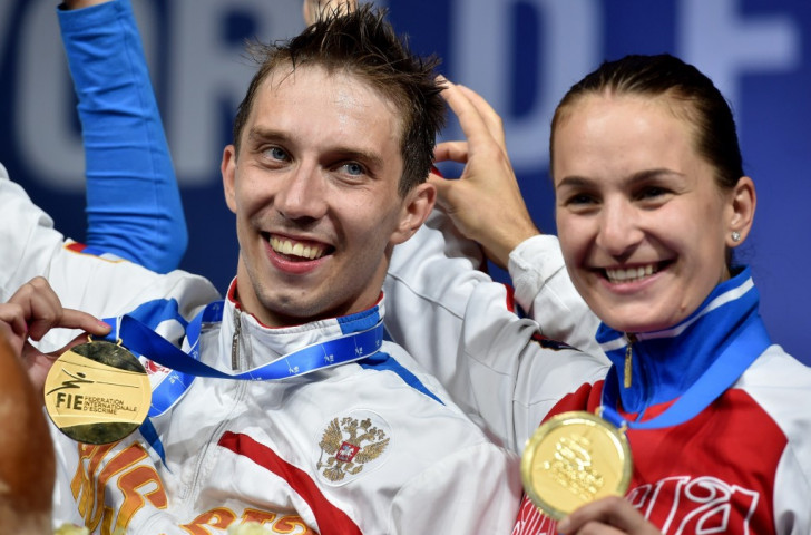Russian duo Andrey Yakimenko and Sofia Velikaya both claimed individual gold in the sabre events today ©Getty Images