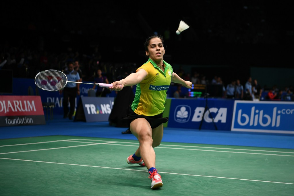 Saina Nehwal secured an impressive first round win ©Getty Images