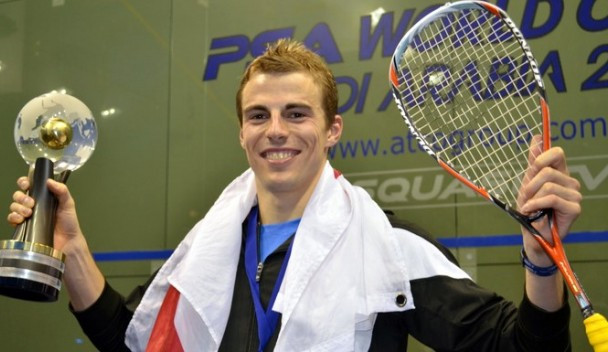 Nick Matthew won the 2010 World Championship in Saudi Arabia ©PSA