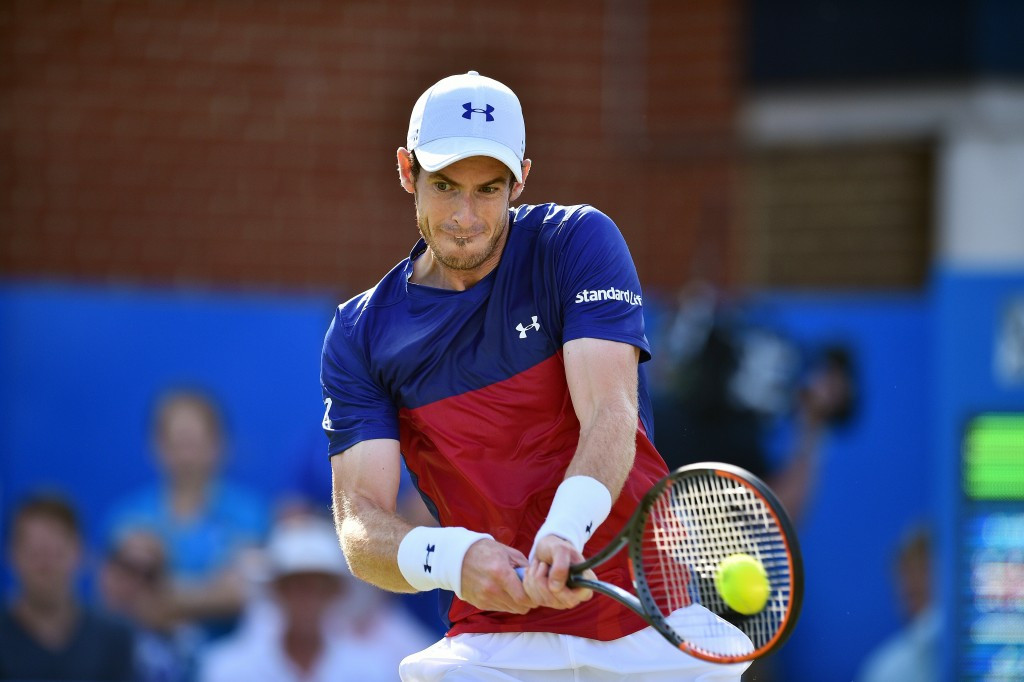 Andy Murray pledged his Queen's prize money to victims ©Getty Images
