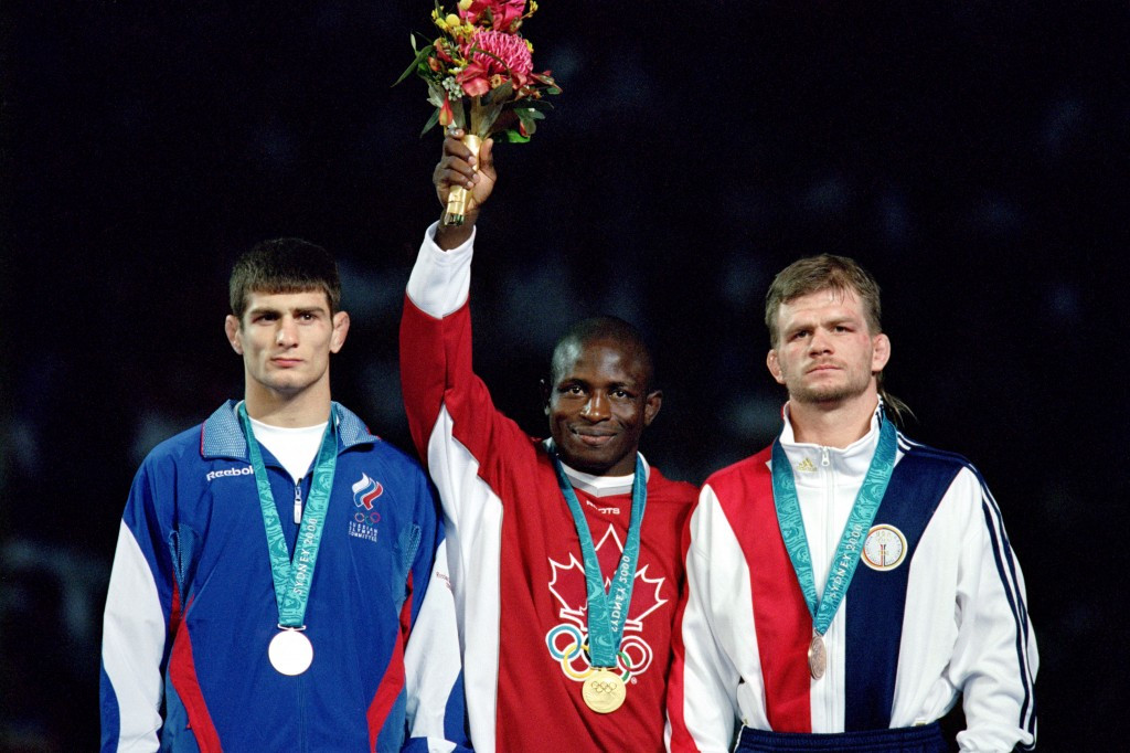 Daniel Igali won OIympic gold at the Sydney 2000 Olympics ©Getty Images
