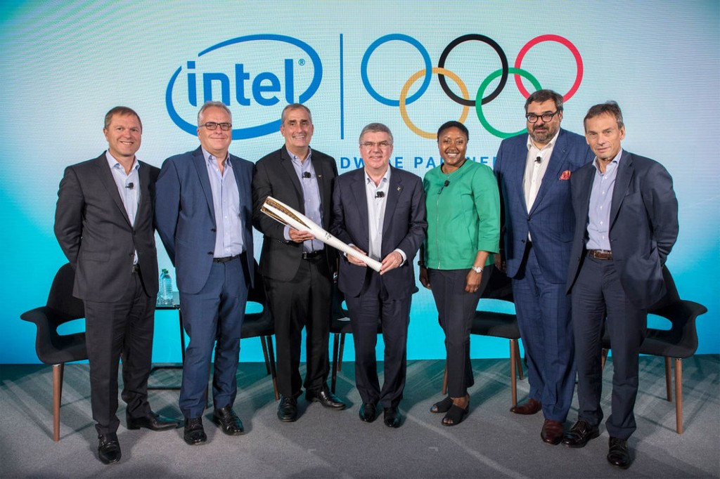 Intel signed on as a TOP sponsor of the International Olympic Committee yesterday ©IOC