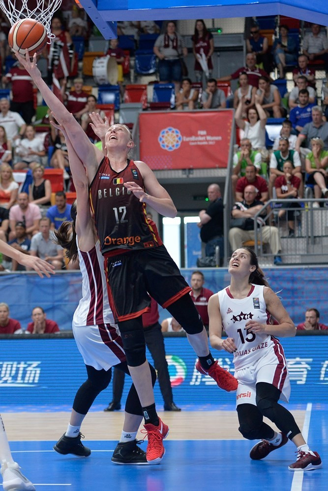 Belgium proved too strong for Italy ©FIBA