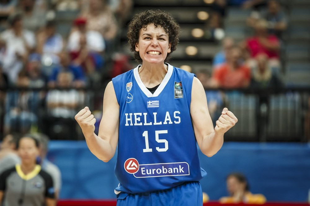 Greece made history by reaching the semi-finals of EuroBasket Women for the first time ever ©FIBA