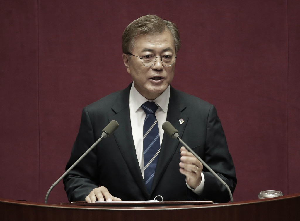 South Korea's President Moon Jae-in has pledged greater dialogue with North Korea in a bid to reduce tensions ©Getty Images