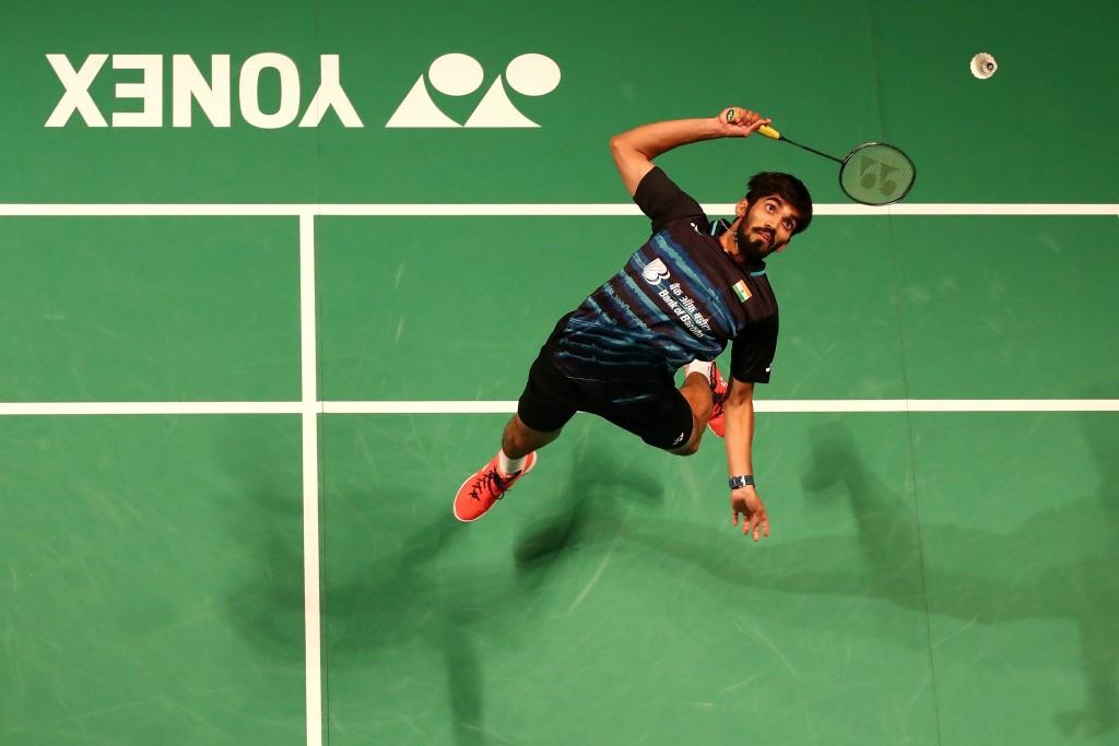 India's Srikanth Kidambi is through to the semi-finals of the men's singles competition ©Getty Images