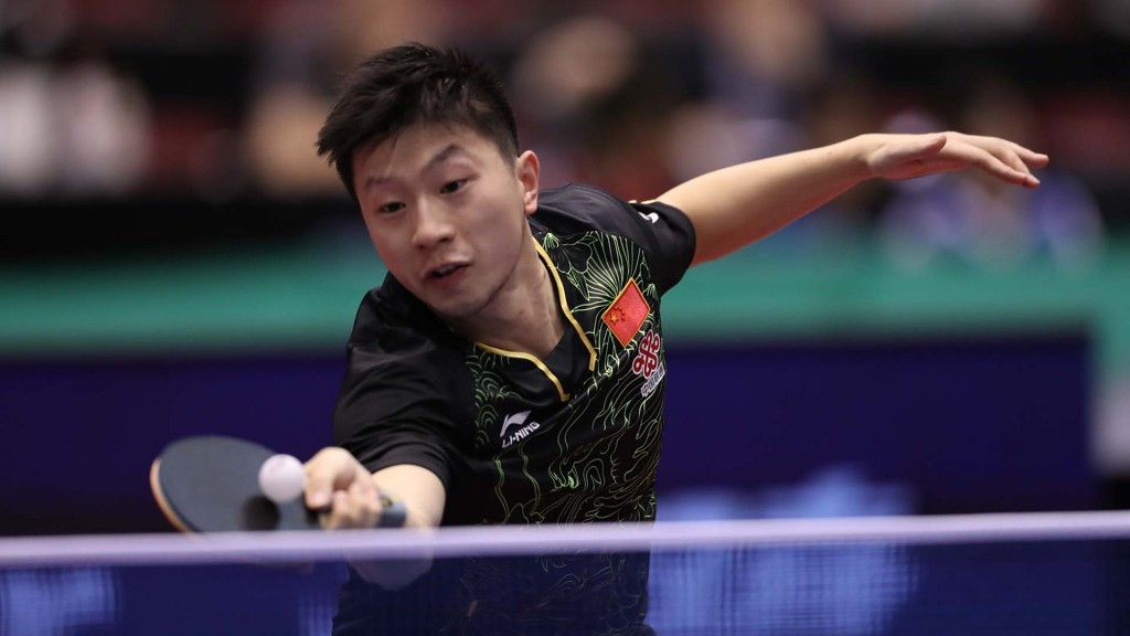 Reigning Olympic champion Ma Long failed to attend his second-round men's singles match at the ITTF China Open © Hideyuki Imai/ITTF