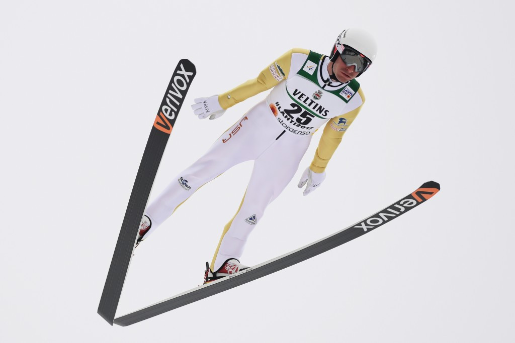 Taylor Fletcher has been selected on the Nordic combined squad ©Getty Images