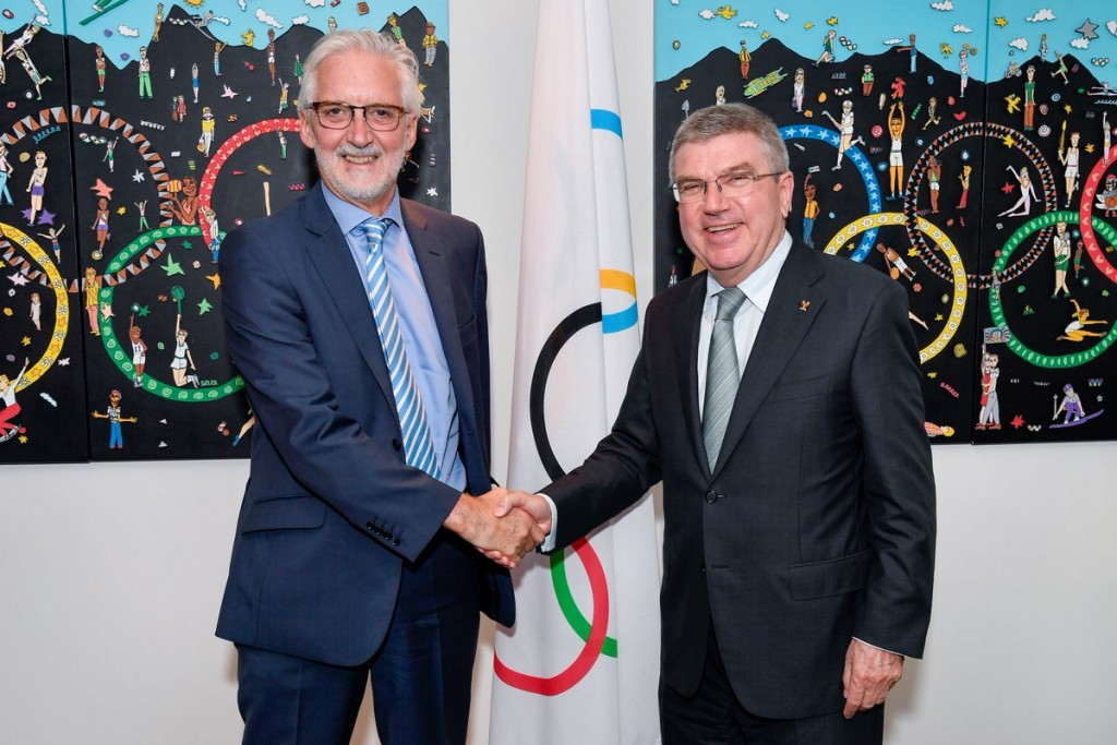 Brian Cookson has stated the UCI will assist the IOC to establish the Independent Testing Authority ©IOC