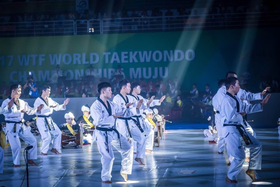 Several taekwondo performances took place as part of the Opening Ceremony ©World Taekwondo