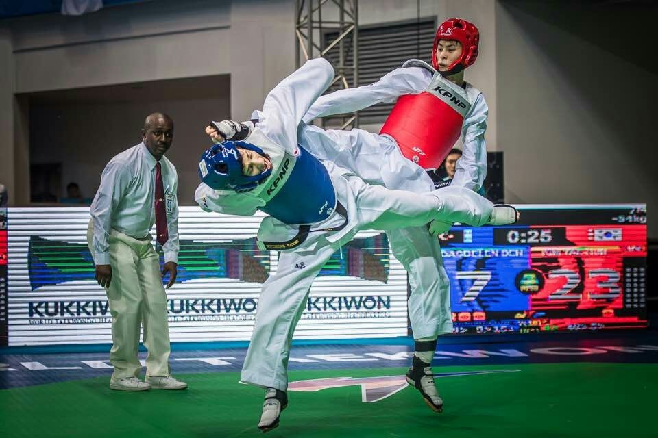 Semi-finalists were determined in the men's 54 kilograms category ©World Taekwondo