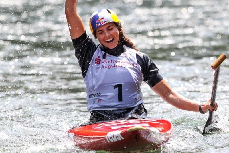 Australia’s Jessica Fox won the women's C1 event ©ICF