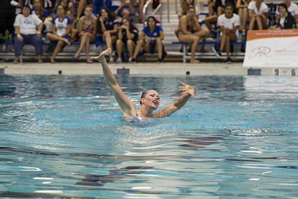 Canada's Jacqueline Simoneau won two silver medals at the FINA Synchronised Swimming World Series ©FINA