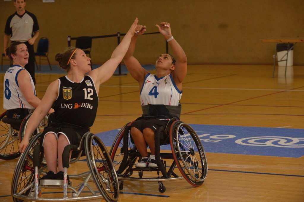 Germany won their fourth match in a row today ©EuroWB17
