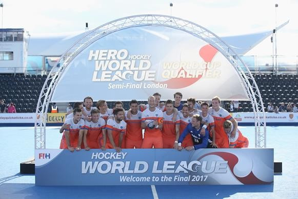 The Netherlands thrashed Argentina to win the Hockey World League semi-final in London ©FIH