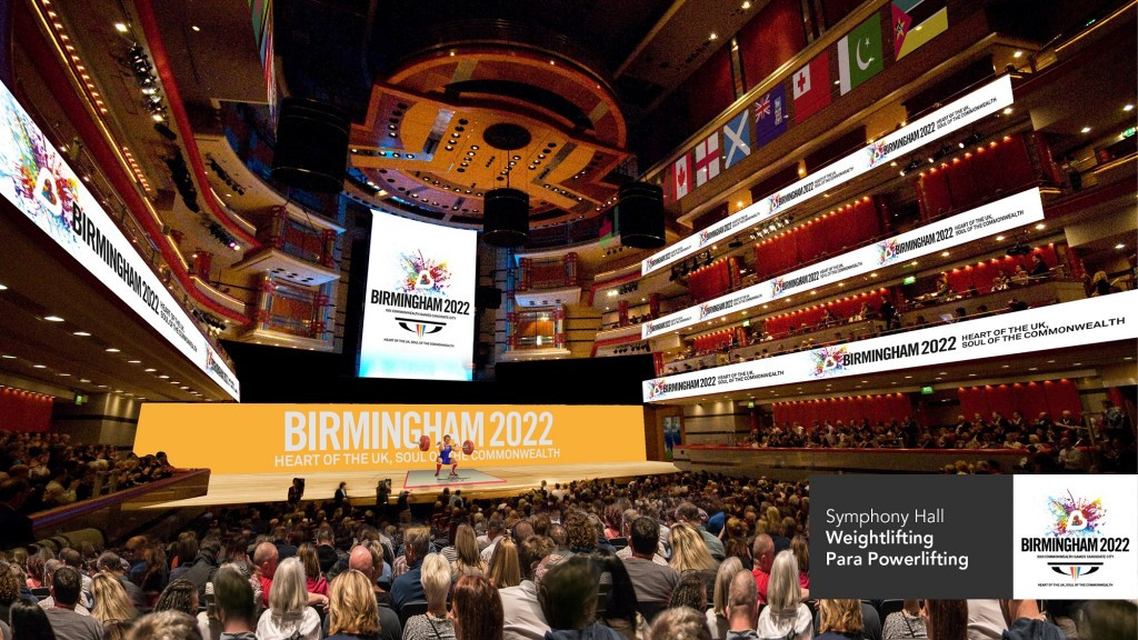 The Symphony Hall in the centre of Birmingham would be home to weightlifting and powerlifting if the city wins its bid to host the Commonwealth Games ©Birmingham 2022