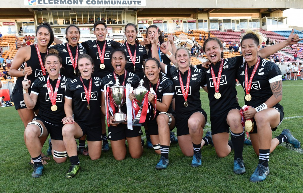 New Zealand secure Women's World Rugby Sevens Series title with victory in Clermont