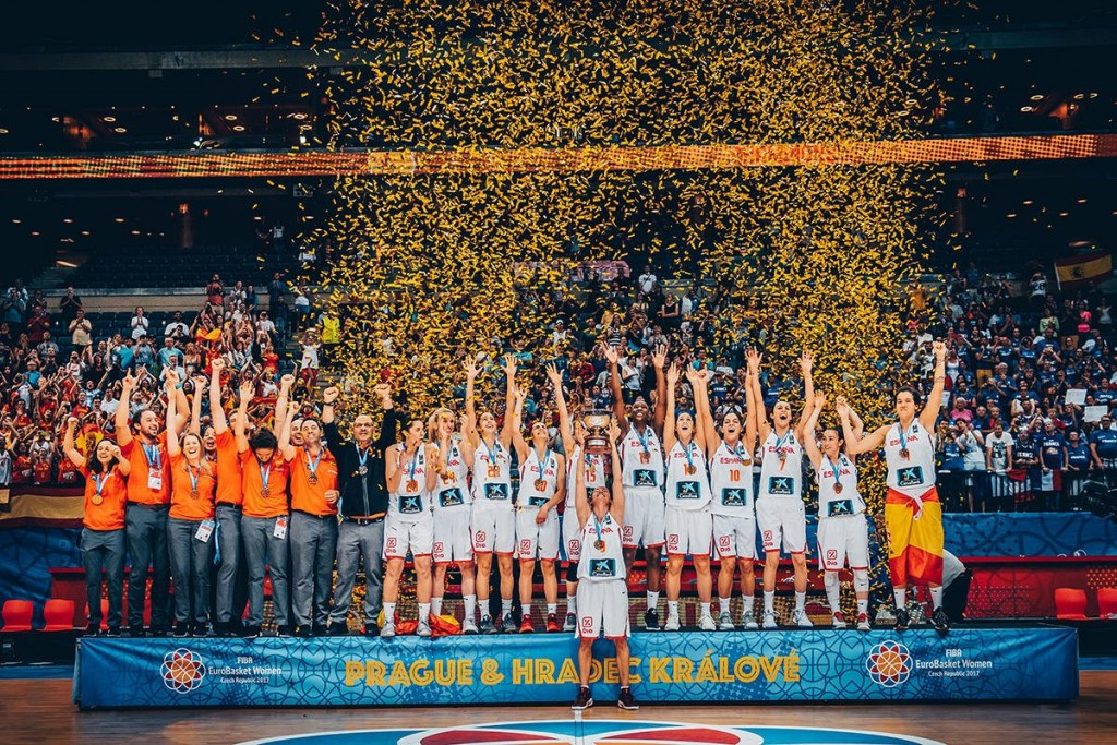 Spain crowned EuroBasket Women champions