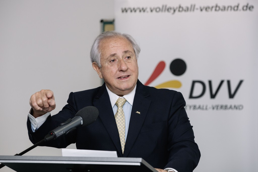 FIVB President Ary Graça has been discussing the organisation’s “Nucleus Project” ©FIVB