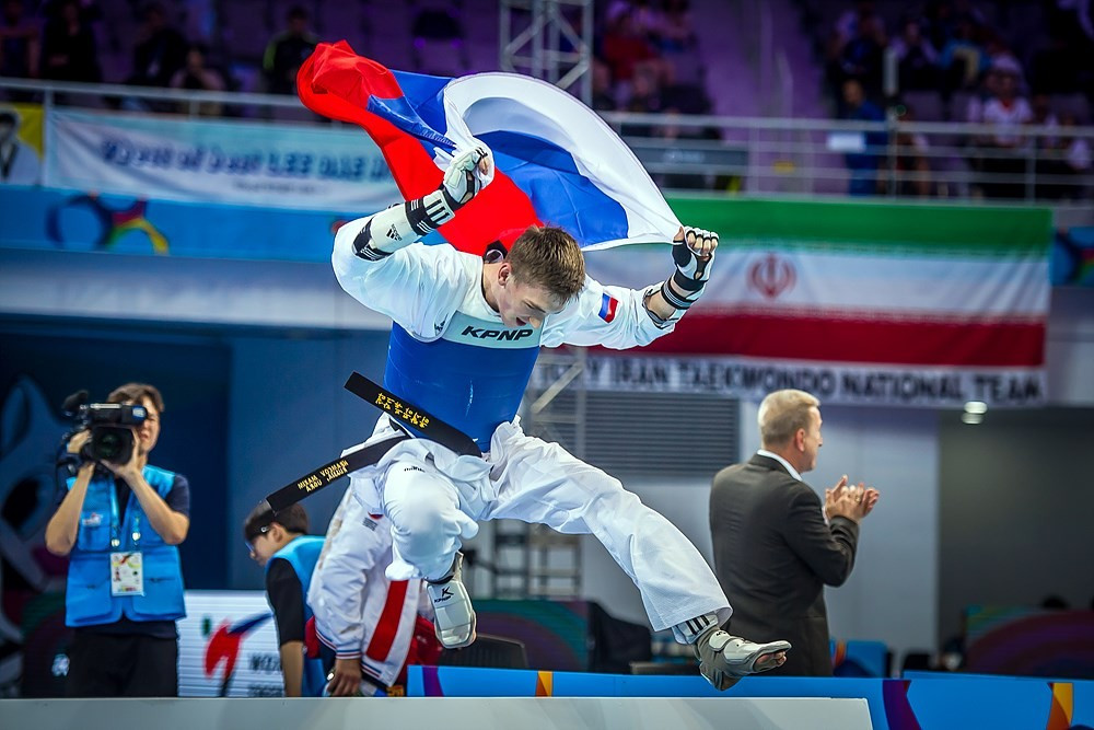 Russia and Serbia claim gold medals as action continues at World Taekwondo Championships 