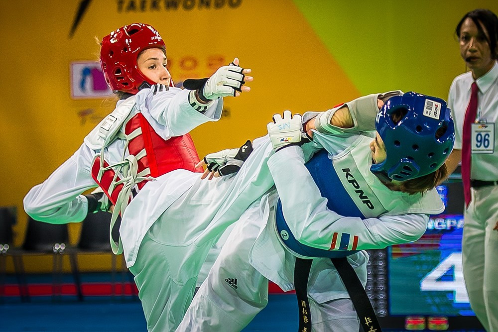 Serbia's Vanja Stankovic beat Thailand's Panipak Wongpattanakit in the final of the women's 49kg category ©World Taekwondo