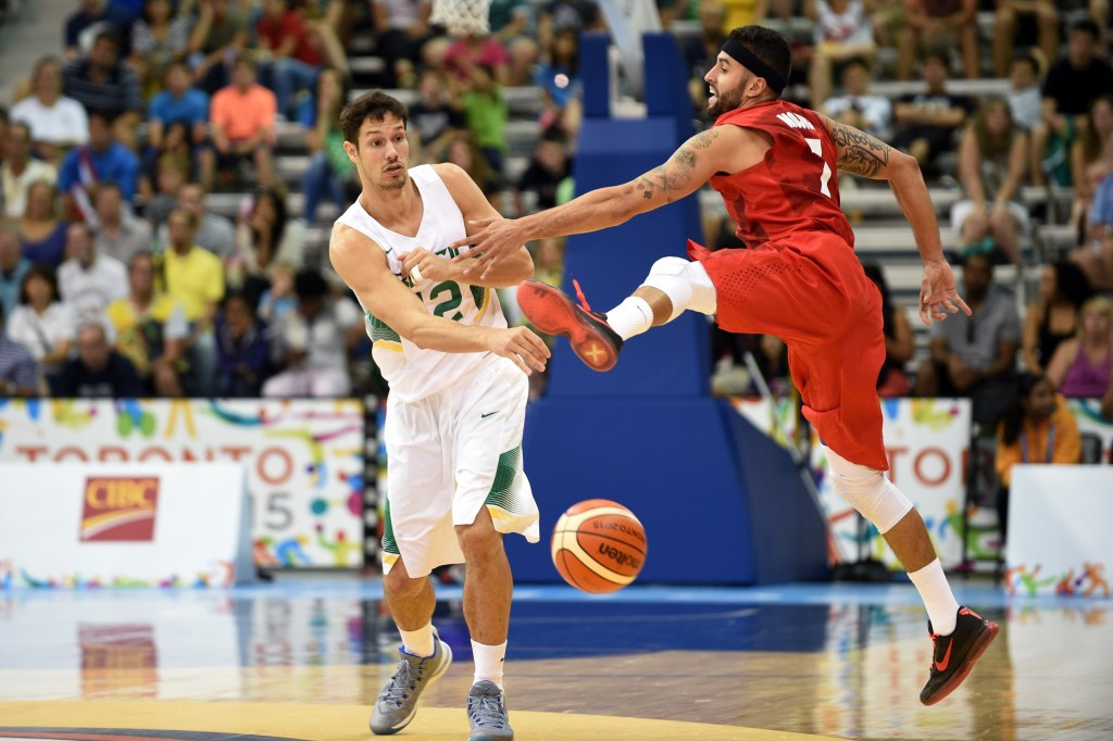 Brazil thrashed Puerto Rico 92-59 in their opening match ©AFP/Getty Images