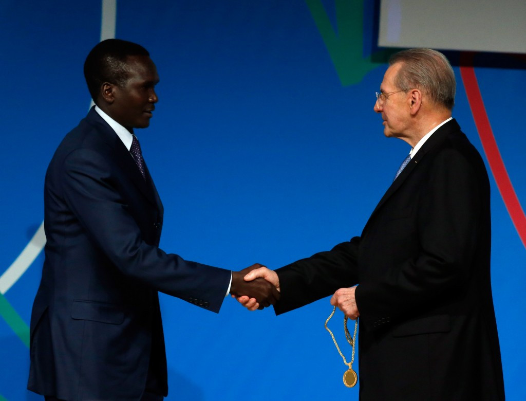 Former marathon world record holder and IOC member Paul Tergat will stand unopposed at the NOCK election ©Getty Images