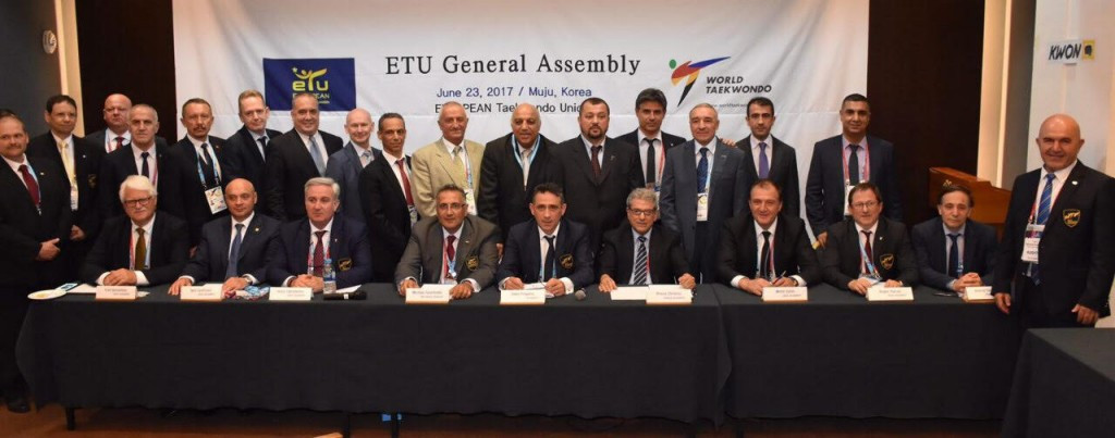 Sakis Pragalos has been re-elected President of the European Taekwondo Union during the body's General Assembly in Muju ©ETU