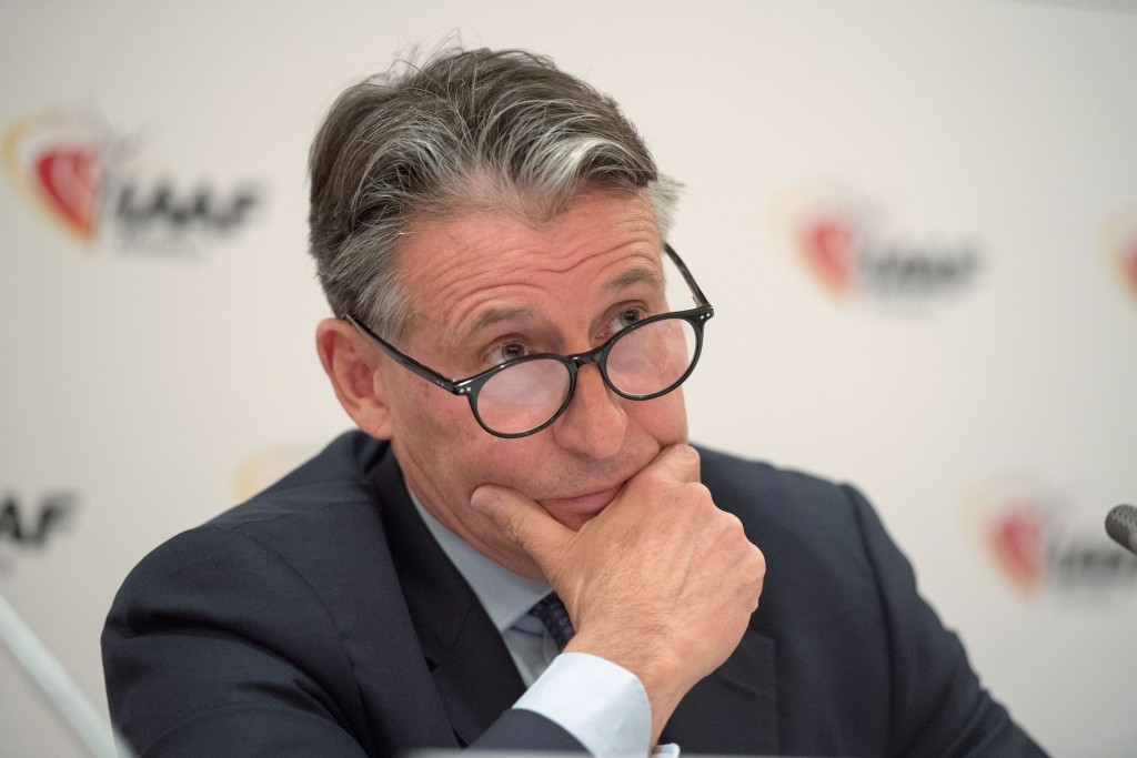 IAAF President Sebastian Coe has had to deal with several issues already since taking over the role ©Getty Images