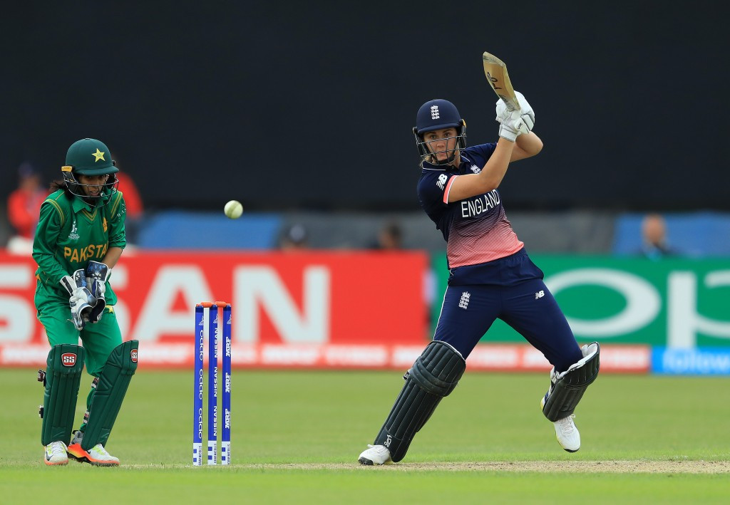 Natalie Sciver was one of two England centurions in the win over Pakistan ©Getty Images