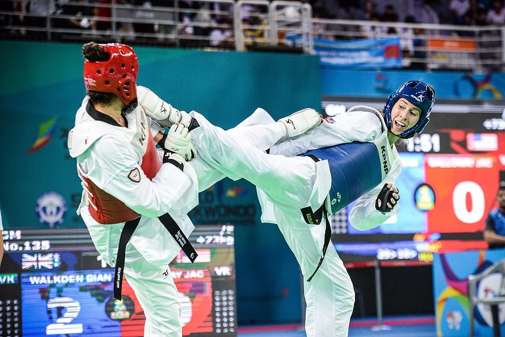 Walkden defends World Taekwondo Championships title as hosts South Korea claim fourth gold