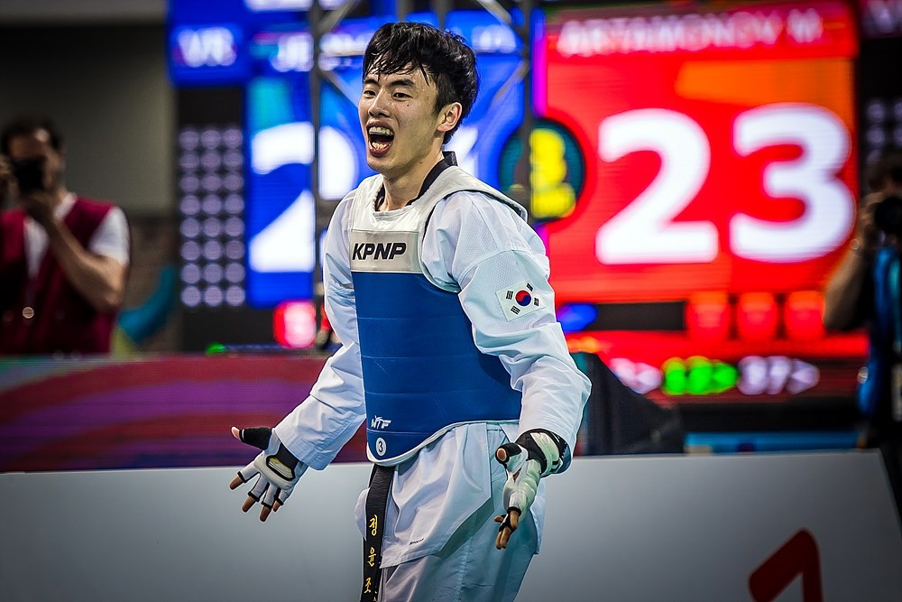 Jeong Yun-Jo increased hosts South Korea's gold medal tally for the event to four ©World Taekwondo