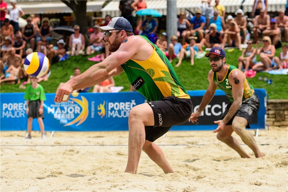 Reigning champions win opening match of FIVB World Tour event in Poreč