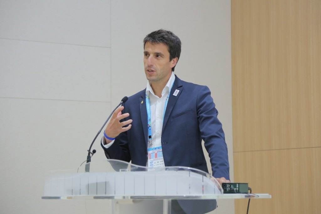 Paris 2024 co-chairman Tony Estanguet shared his experiences from the French capital's Olympic bid during the opening of the workshop ©World Taekwondo