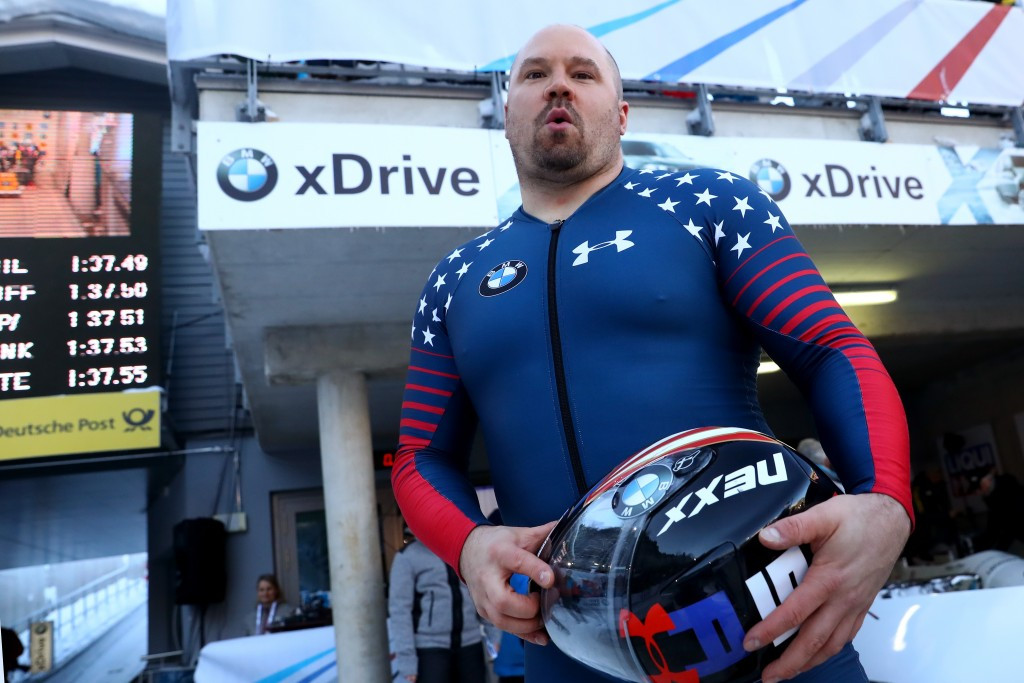 Steven Holcomb died at the age of 37 in May ©Getty Images