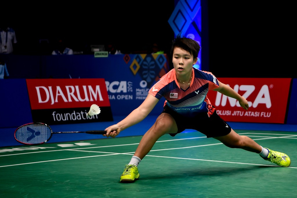 Malaysia's Goh Jin Wei is the top seed remaining in the women's singles draw ©Getty Images