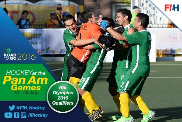 Brazil have ensured they will be represented in every sport at Rio 2016 ©FIH