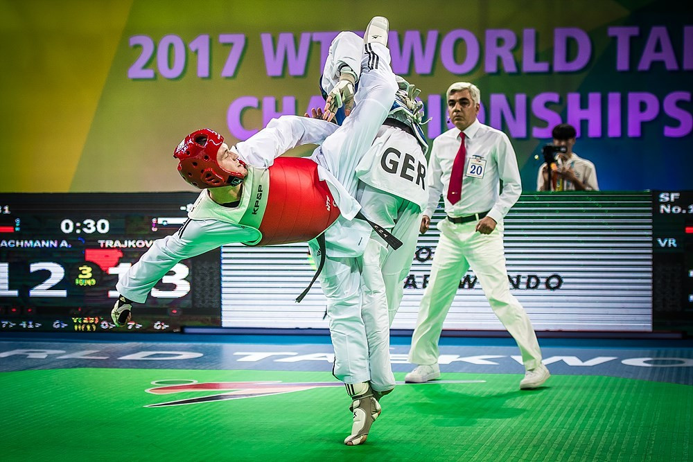 He had earlier come through a hard-fought semi-final against Slovenia's Ivan Trajkovic ©World Taekwondo